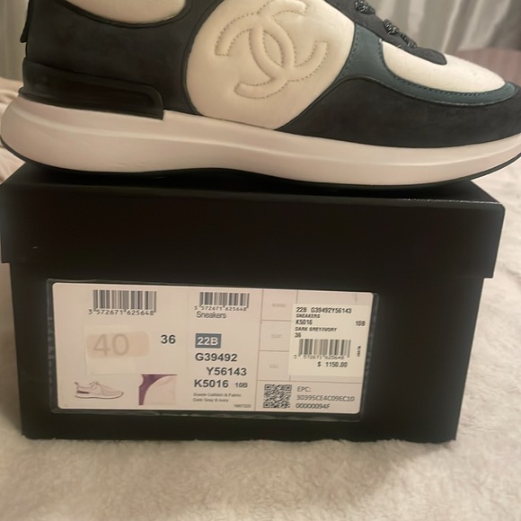 CHANEL SNEAKERS, Size 6, Never worn - Picture 7 of 11